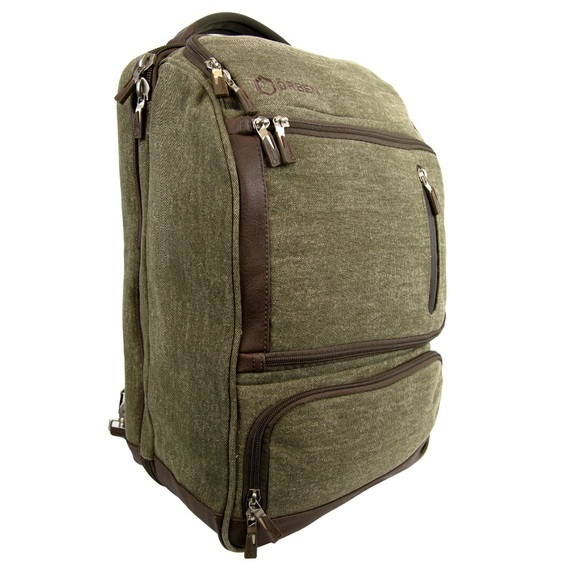 orben Bags Orben 3in Weekender Travel Backpack Laptop Bag Messenger